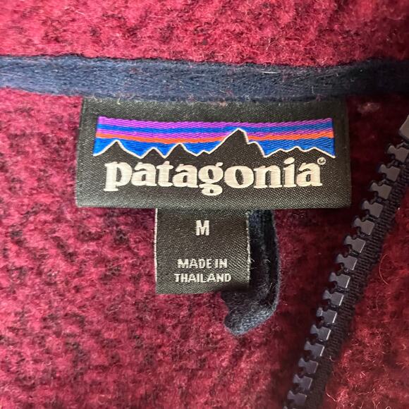 Patagonia Woolyester Fleece Quarter Zip Pullover - Picture 4 of 7